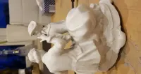 Unter weiss bach, figurka porcelanowa, porcelana, para z owca, 8320 — ujęcie 4