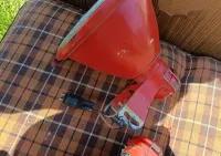 Vintage industrialne reflektory TESLA Elektrosignal PRL loft Czechosłowacja komplet 5 szt. — ujęcie 3