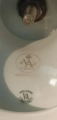 Waza Salonowa, Vista Alegre, Portugalia, Lata 80te  XX w. Talha Silvér — ujęcie 2