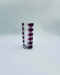 Wazon dekoracyjny Windsor Rubis Luminarc lata 70te — ujęcie 2