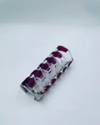 Wazon dekoracyjny Windsor Rubis Luminarc lata 70te — ujęcie 5