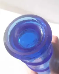 Wazon Jiří Brabec 15cm, huta Rosice, Sklo Union, Czechosłowacja. — ujęcie 5
