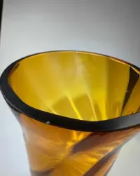 Wazon miodowy szkło spiralne HS Julia wys 31.3 cm — ujęcie 4