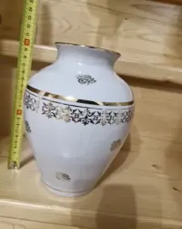 Wazon Porcelana Chodzież 21cm PRL — ujęcie 2