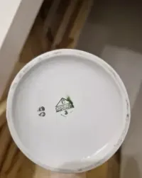 Wazon Porcelana Chodzież 21cm PRL — ujęcie 4