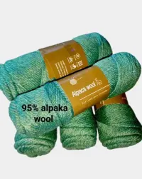 Włóczka przędza wełna alpaka 95% pakiet 600 g = 0,6 kg — ujęcie 4