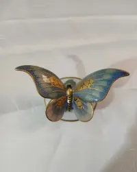 Wyjątkowy porcelanowy motyl Rosenthal, antyk - 1936r - ręczne złocenia — ujęcie 2
