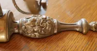 zabytkowa lampa ścienna z porcelanowym elementem ozdobionym  Kinkiet Vintage — ujęcie 3
