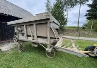 Zabytkowa młocarnia/ młocarka z lat 40 - unikatowy eksponat — ujęcie 3