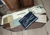Zabytkowe radio lampowe Loewe Opta 782 W z dokumentacją z 1955r Vintage — ujęcie 2