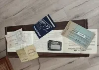 Zabytkowe radio lampowe Loewe Opta 782 W z dokumentacją z 1955r Vintage — ujęcie 4
