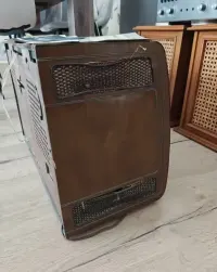 Zabytkowe radio lampowe Loewe Opta 782 W z dokumentacją z 1955r Vintage — ujęcie 5