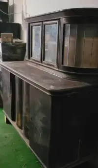 Zabytkowy Kredens, Komoda z nadstawka. ART-DECO. Retro. Antyk — ujęcie 4