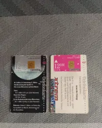 Zagraniczne karty telefoniczne, niemieckie — ujęcie 2