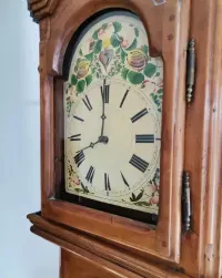 Zegar podłogowy Horloge debout-Longcase  1840/1860 r. Bretania — ujęcie 2