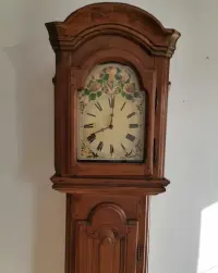 Zegar podłogowy Horloge debout-Longcase  1840/1860 r. Bretania — ujęcie 5