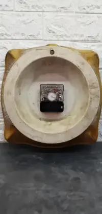 Zegar ścienny ceramiczny Mirostowice PRL — ujęcie 5