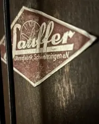 Zegar scienny Karl Lauffer z wahadłem — ujęcie 5
