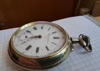 Zegarek REGULATEUR ogromny,chodzi,piękny stan — ujęcie 3