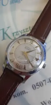 Zegarek TOURIST WATERPROOF Automat 25 Jewels Incabloc antyk. — ujęcie 2
