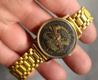 Zegarek USA Stany Zjednoczone Bogu Ufamy In god we trust Twenty vintag — ujęcie 2