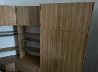 Komplet mebli – łóżko z materacem, narożnik, meblościanka i komoda tylko do czwartku. — ujęcie 3