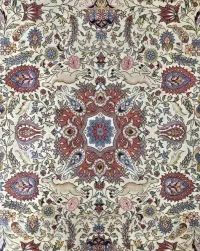 70 letni Isfahan Lahore - Perski dywan z połowy ub. wieku 136 x 210cm — ujęcie 2