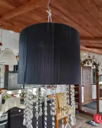 abażur czarny glamour — ujęcie 5
