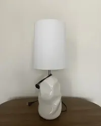 Ceramiczna lampa stołowa Zara Home duża 68 cm — ujęcie 3