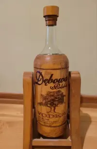 Dębowa Huśtawka sam stojak na alkohol 1L dekoracja ozdoba — ujęcie 5
