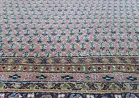 Duży dywan Sarouk Mir – elegancja orientu | 190 × 310 cm | Indie | wełna — ujęcie 5