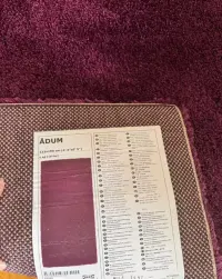 Dywan 133 x 190 Adum z IKEA prawie nie używany — ujęcie 3