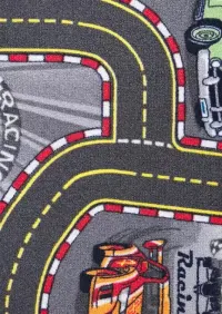 Dywan mata dywanik dziecięcy AUTA CARS ulice — ujęcie 4