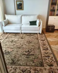 Dywan wełniany 240x340 zielony Agnella Isfahan Olandia — ujęcie 2