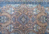 Ekskluzywny Perski wełniany dywan Ghoum 138 × 216 cm – Arcydzieło Orientalnego Rzemiosła — ujęcie 4