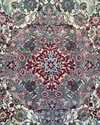 Elegancki Dywan Turkmen 195x285cm Ręcznie tkany wełniany . — ujęcie 5