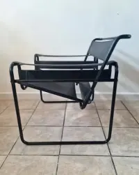 Fotel Wassily chair,insp.proj.Marcel Breuer vintage  Bauhaus mid - c — ujęcie 3