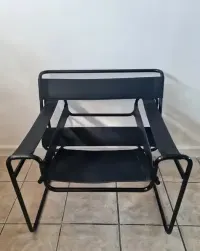 Fotel Wassily chair,insp.proj.Marcel Breuer vintage  Bauhaus mid - c — ujęcie 4