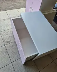 Ikea smastad stuva skrzynia na zabawki szafa różowa — ujęcie 2
