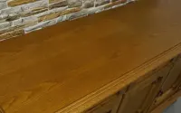 Komoda Dębowa Super pod TV Masywna i Pojemna szer. 178 cm (p-1305) — ujęcie 2