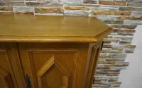 komoda dębowa wysoka 4 drzwiczki szer. 90 cm (p-922)   -40% — ujęcie 3