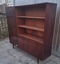 kredens regał  komoda witryna biblioteczka prl kultowa vintage — ujęcie 3
