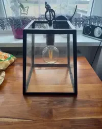 Lampa sufitowa loft żyrandol — ujęcie 2