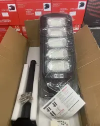 Lampa Uliczna, Solarna PREMIUM 1800W, latarnia uliczna HIT CENOWY — ujęcie 3