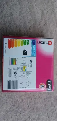 LEXMAN E14 LED żarówki zestaw 3 sztuk, komplet nowy — ujęcie 2