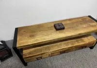 Nowa komoda, szafka pod TV... styl LOFT seria Britt.Drzewo mango F-Vat — ujęcie 2