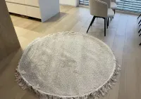 NOWY Dywan okrągły z frędzlami Berber Ø160cm (Dywany Łuszczów) — ujęcie 5