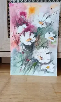 Obrazek akwarela A4 — ujęcie 4