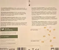 Papierowy łańcuch świetlny LED — ujęcie 5