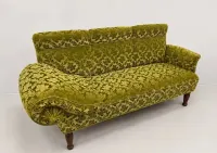 Piękna stylowa sofa salonowa / kanapa vintage dowóz wysyłka — ujęcie 2